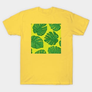 Monstera leafs T-Shirt